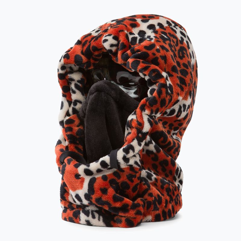 Moteriška balaklava Volcom Dang Hood brown 3