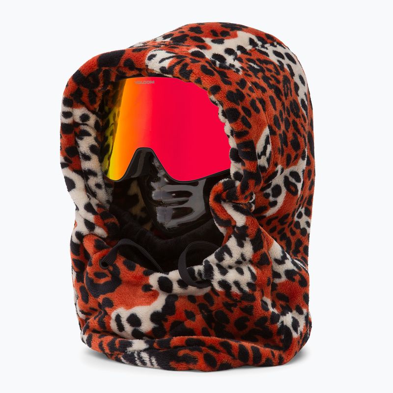 Moteriška balaklava Volcom Dang Hood brown 4