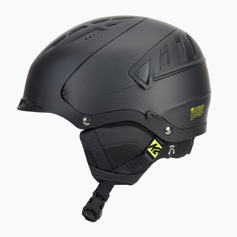 Slidinėjimo šalmas K2 Diversion black 4
