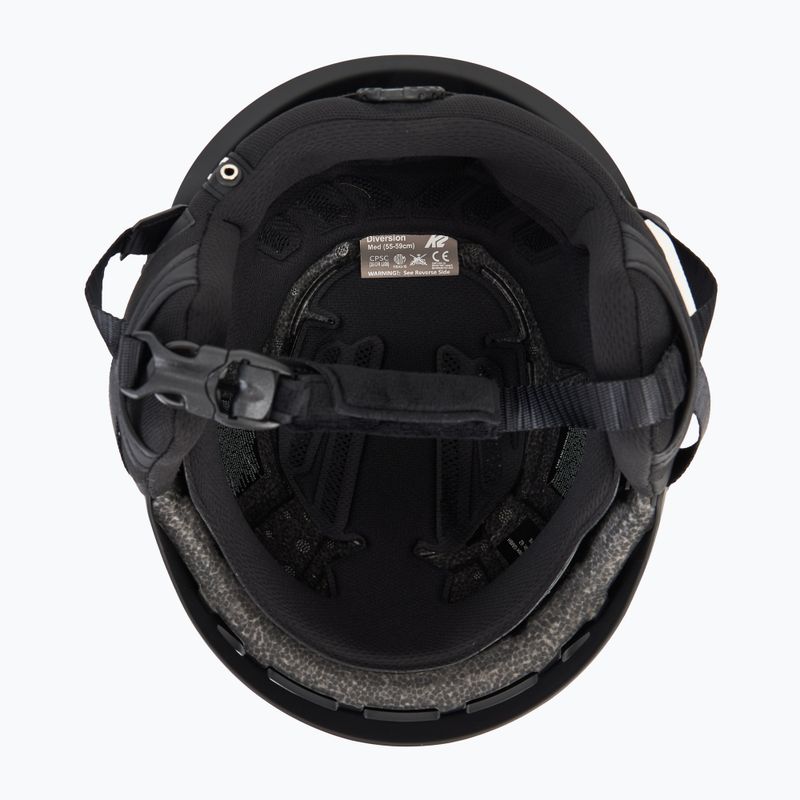 Slidinėjimo šalmas K2 Diversion black 5