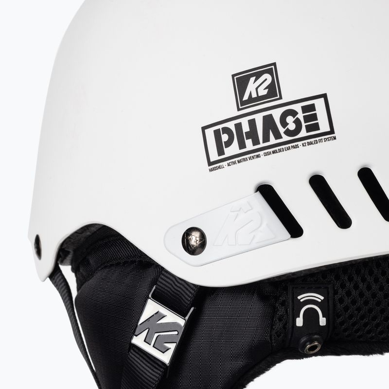 Slidinėjimo šalmas K2 Phase Pro white 10B4000.2.1.L/XL 7