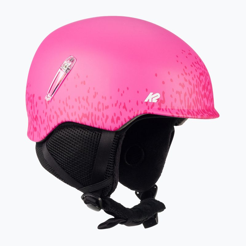 Slidinėjimo šalmas K2 Illusion Eu pink 10C4011.3.2.S