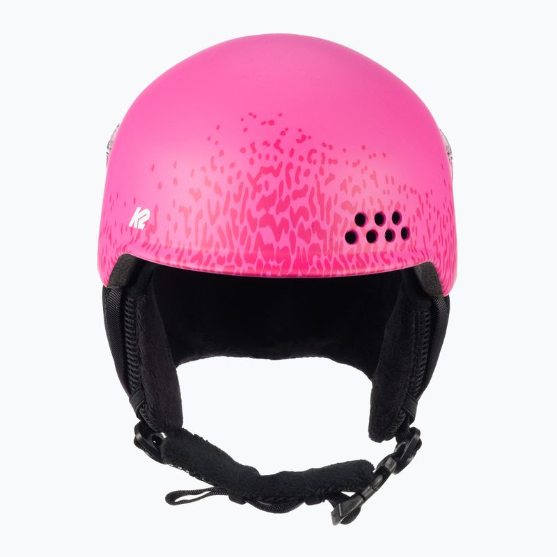 Slidinėjimo šalmas K2 Illusion Eu pink 10C4011.3.2.S 2
