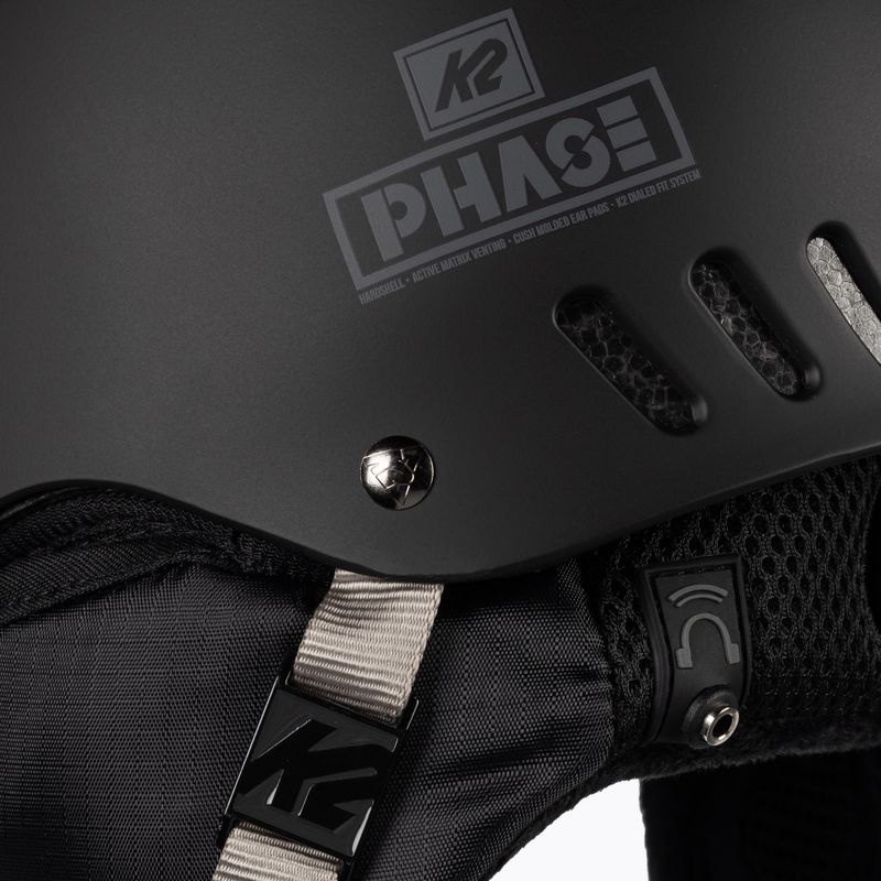 Slidinėjimo šalmas K2 Phase Pro black 10B4000.3.1.L/XL 8
