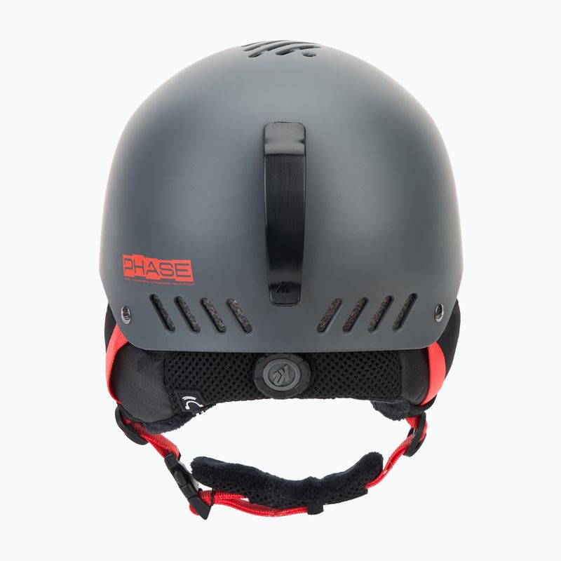 Slidinėjimo šalmas K2 Phase Pro gunmetal 3
