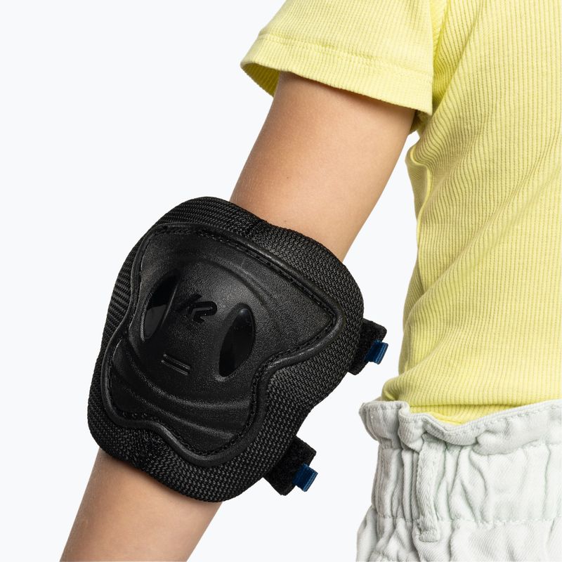 K2 Raider Pro Pad vaikiškų pagalvėlių rinkinys juodas 30E1400/11 5