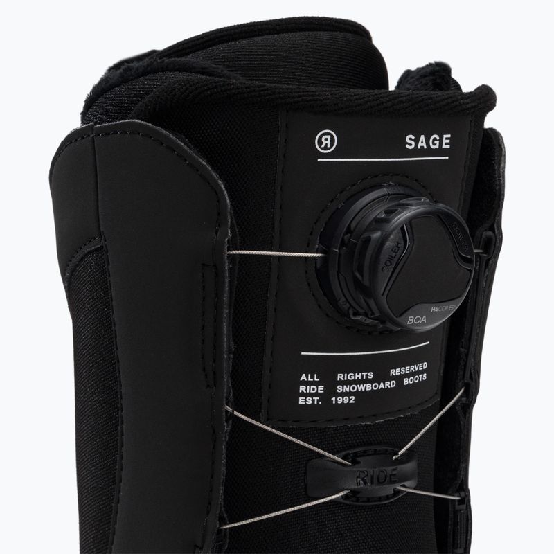 Moteriški snieglenčių batai RIDE SAGE black 12E2017.1.1 6