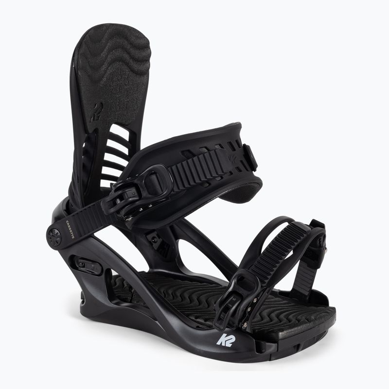 Moteriški snieglenčių surišimo diržai K2 Cassette black 11E1010