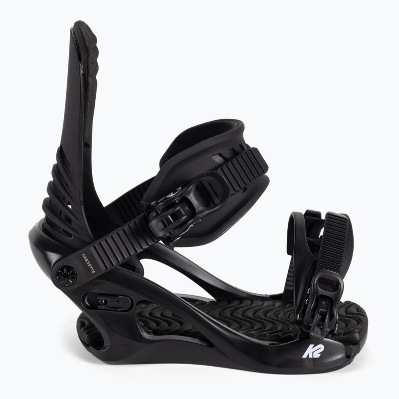 Moteriški snieglenčių surišimo diržai K2 Cassette black 11E1010 2