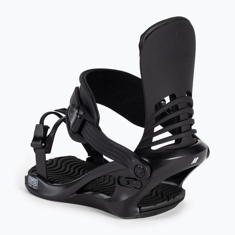 Moteriški snieglenčių surišimo diržai K2 Cassette black 11E1010 3