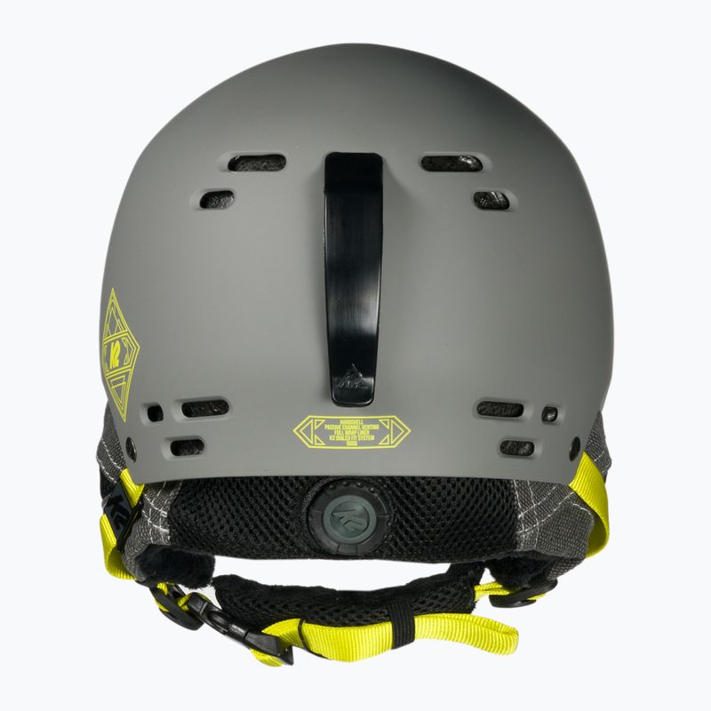 Slidinėjimo šalmas K2 Thrive pilkas 10E4004.1.2.L/XL 4