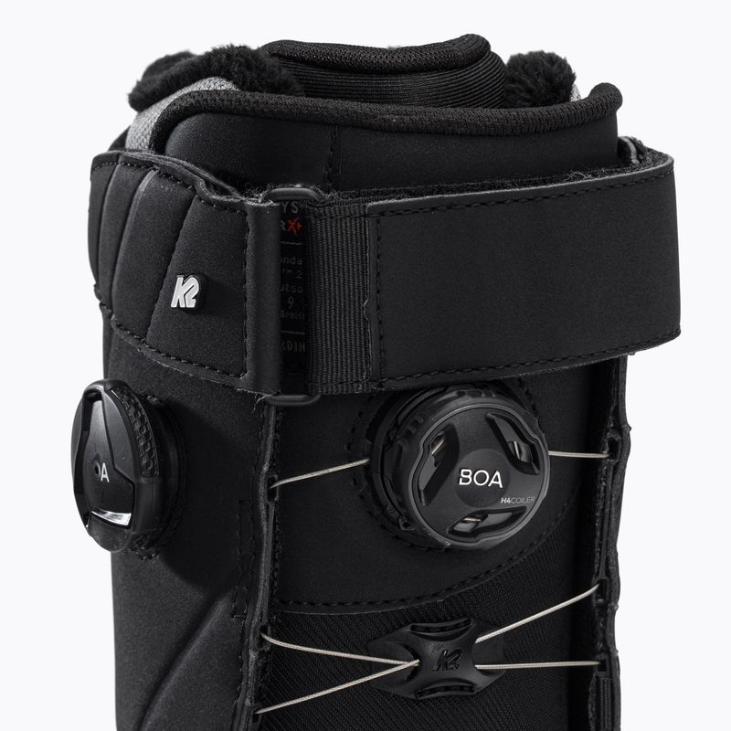 K2 Maysis Clicker X HB snieglenčių batai juodi 11E2002 6