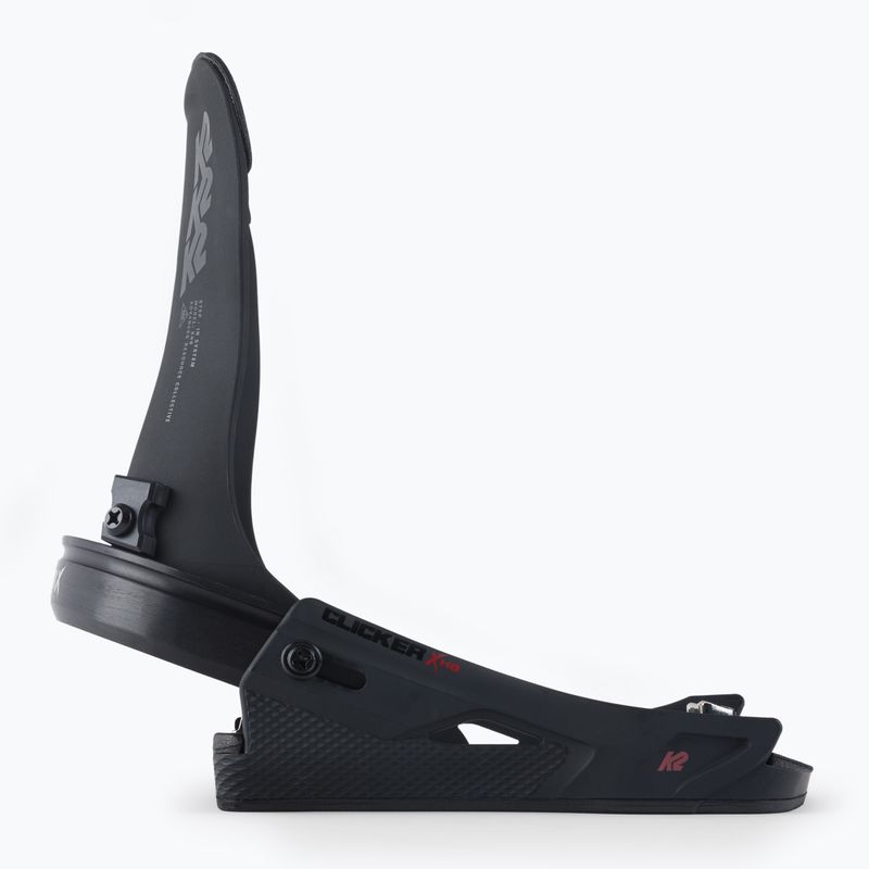 Moteriški snieglenčių surišimo diržai K2 Clicker X HB black 11E1006/11 2