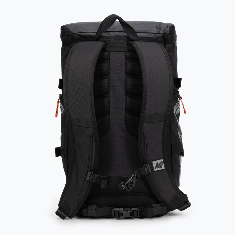K2 30 l riedučių kuprinė juoda 20E5005/11 3