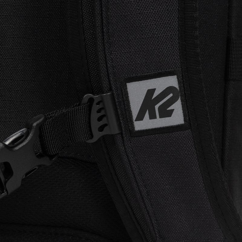 K2 30 l riedučių kuprinė juoda 20E5005/11 5