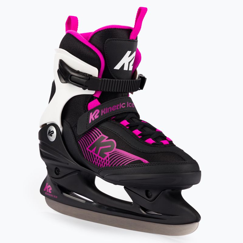 Moteriškos pačiūžos K2 Kinetic Ice W black/pink 25E0240
