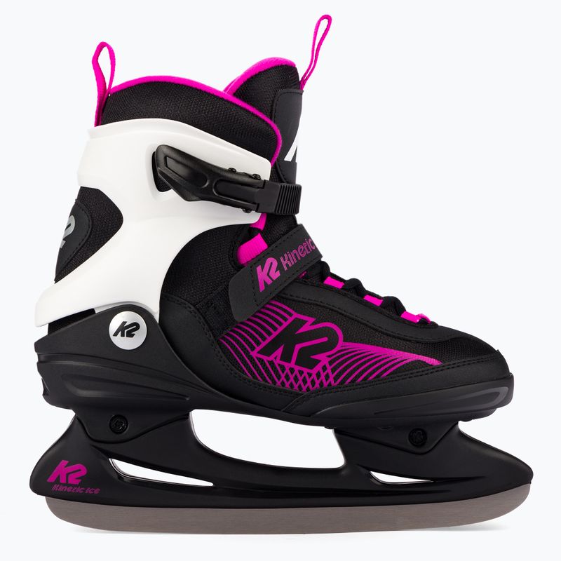 Moteriškos pačiūžos K2 Kinetic Ice W black/pink 25E0240 2
