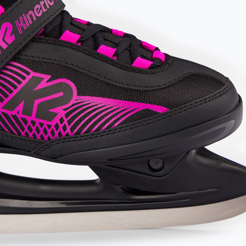 Moteriškos pačiūžos K2 Kinetic Ice W black/pink 25E0240 7