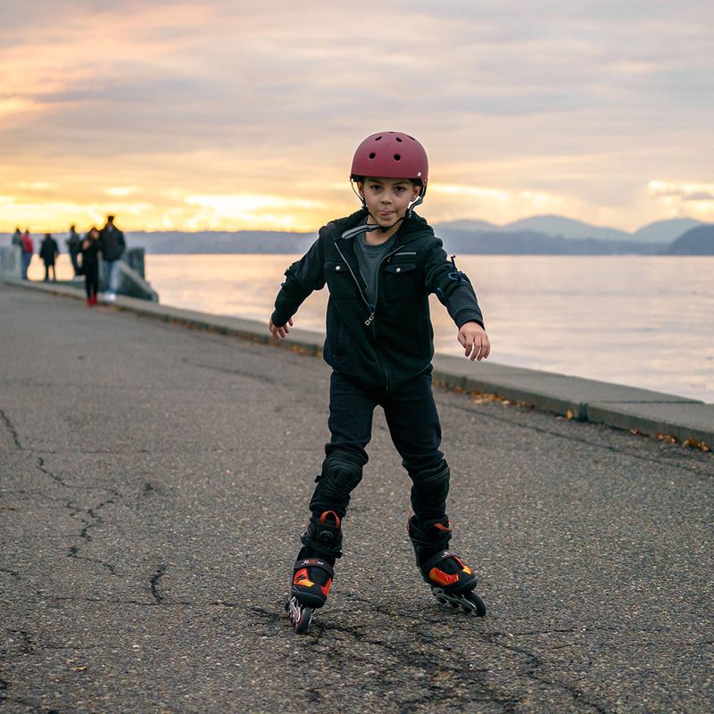 K2 Sk8 Hero Boa Alu vaikiški riedučiai juodi 30F0118 8