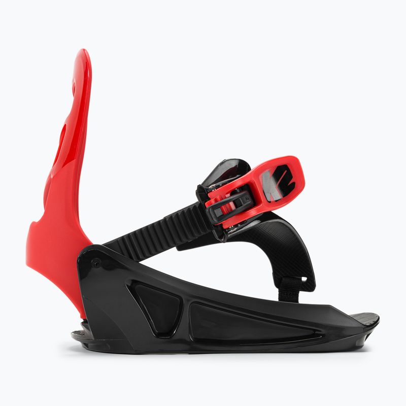 Vaikiški snieglenčių surišimo įtaisai K2 Mini Turbo red 11F1015/12 2