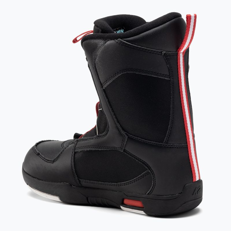 Vaikiški snieglenčių batai K2 Mini Turbo black 11F2033 2