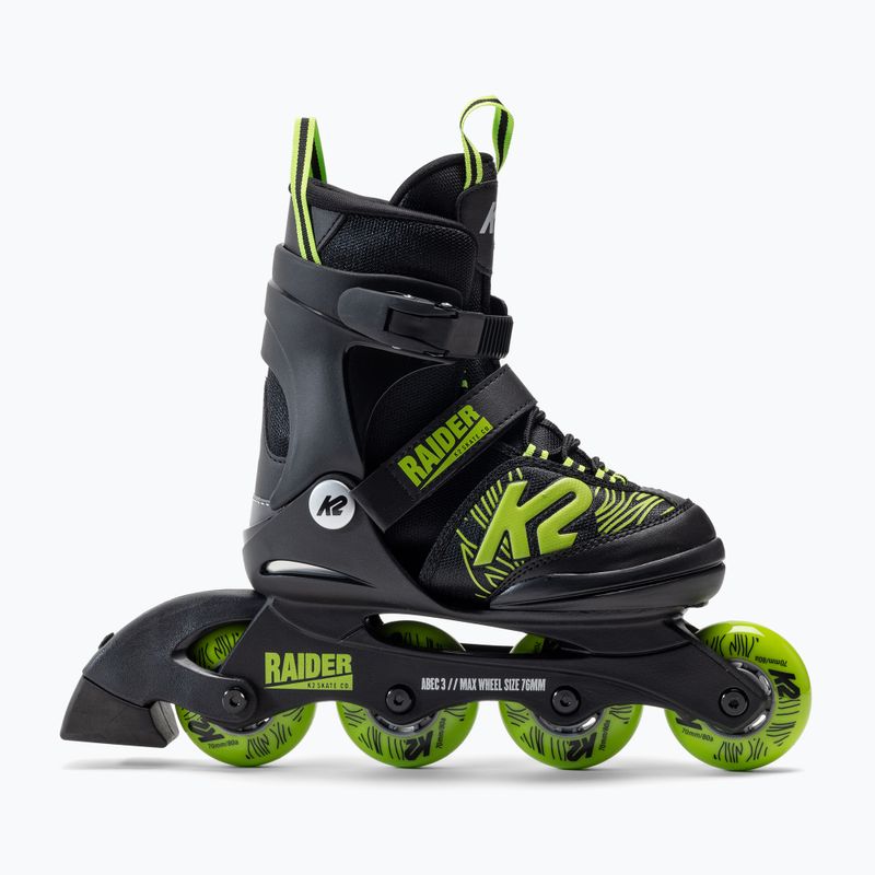 K2 Raider vaikiški riedučiai juodi 30G0125 2