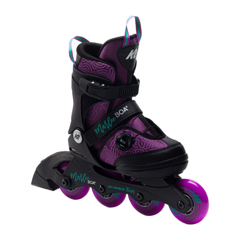 K2 Marlee Boa violetinės spalvos vaikiški riedučiai 30G0186
