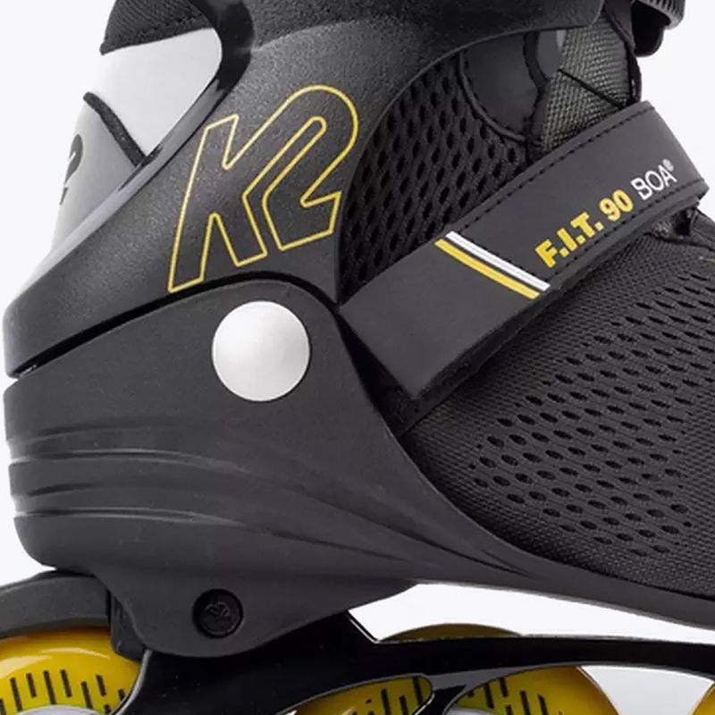 Vyriški riedučiai K2 F.I.T. 90 Boa black 30G0815 10