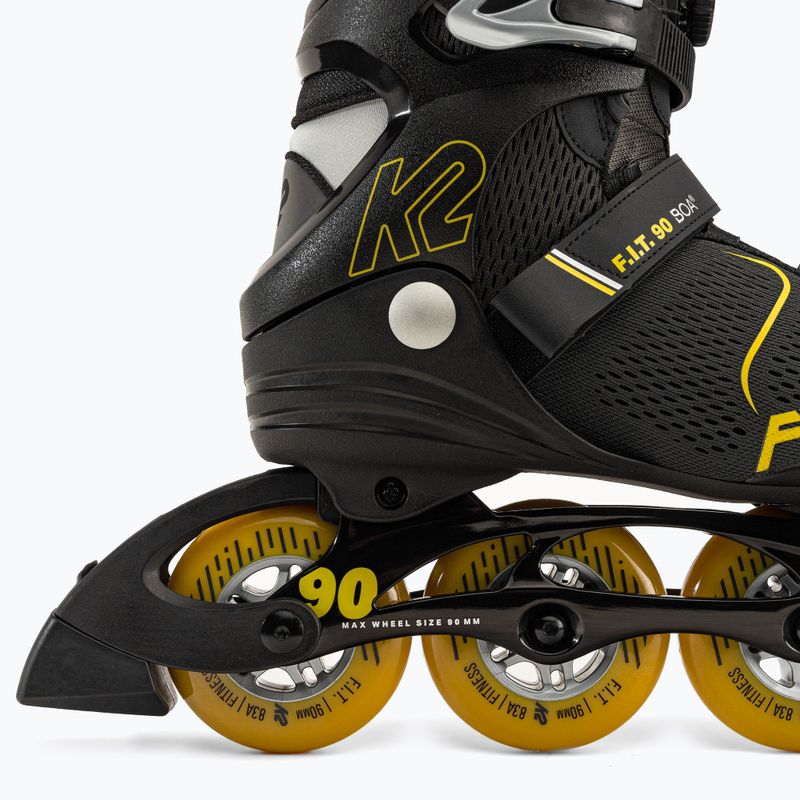 Vyriški riedučiai K2 F.I.T. 90 Boa black 30G0815 7