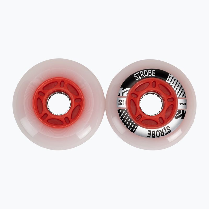 K2 Strobe 80mm/85A riedučių ratai 2 vnt. 30G3120/11 2