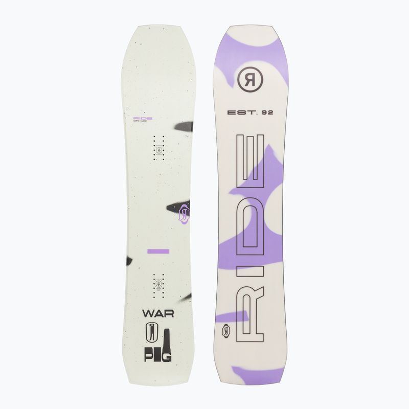Snieglentė RIDE Warpig white-purple 12G0014