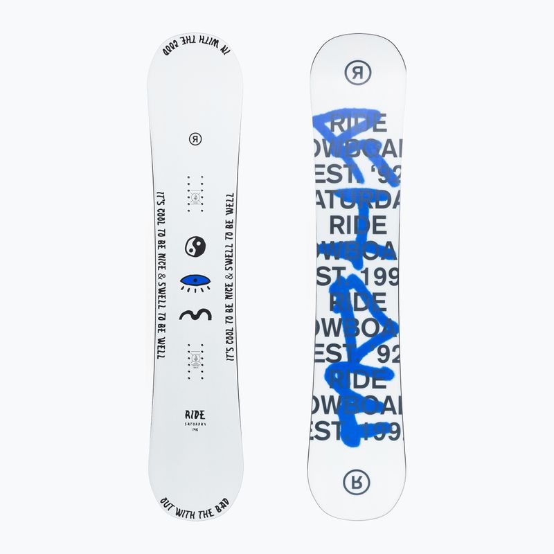 Moteriškos snieglentės RIDE Saturday white-blue 12G0018