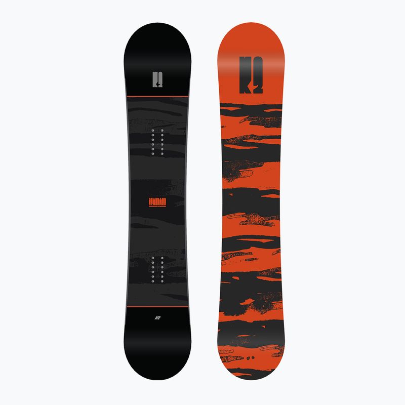 Snieglentė K2 Standard juoda ir oranžinė 11G0010/1W