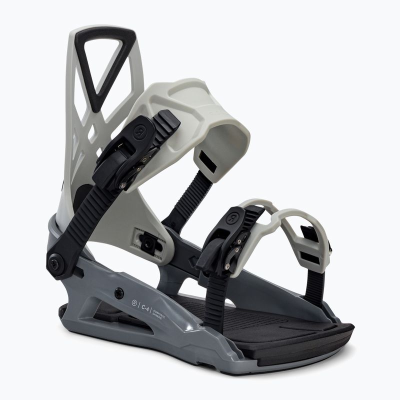 Vyriški snieglenčių surišimo diržai RIDE C-4 grey 12G1007