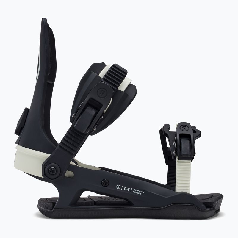 Vyriški snieglenčių surišimo diržai RIDE C-6 black 12G1005 2