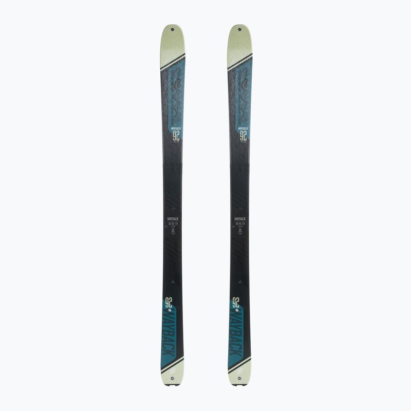 K2 Wayback 92 pilkai mėlynos slidės 10G0205.101.1