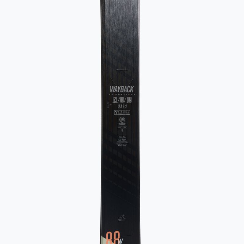 Moteriškos slidinėjimo pačiūžos K2 Wayback 88 W grey-beige 10G0601.101.1 6