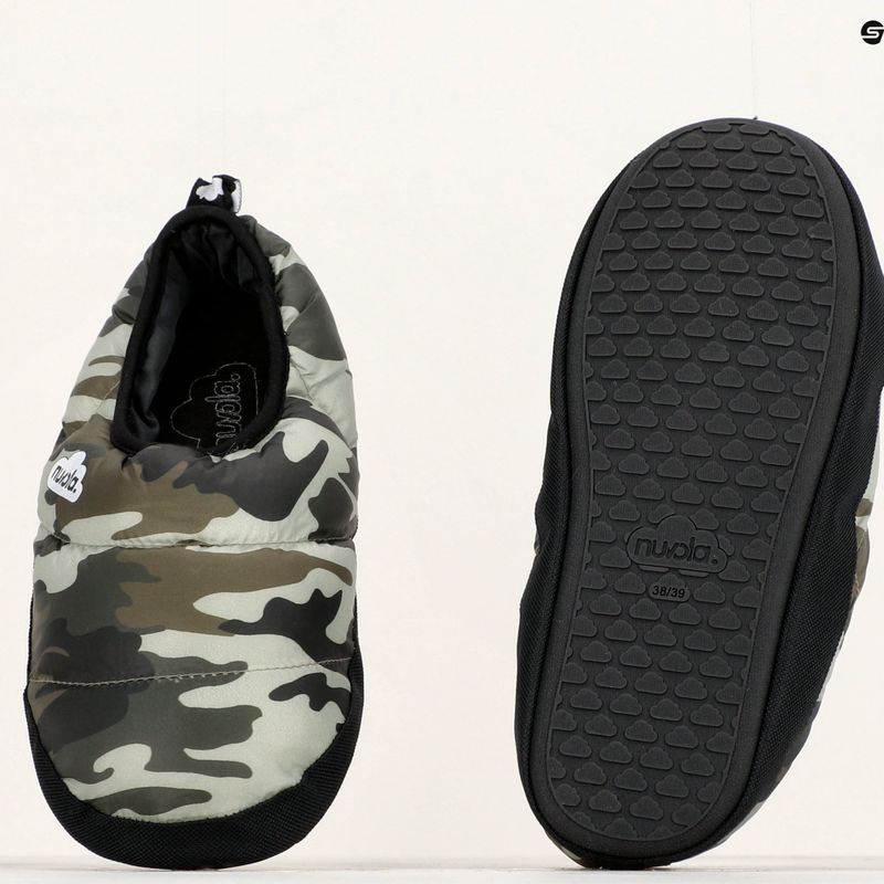 Žieminės šlepetės Nuvola Classic new camouflage green 16