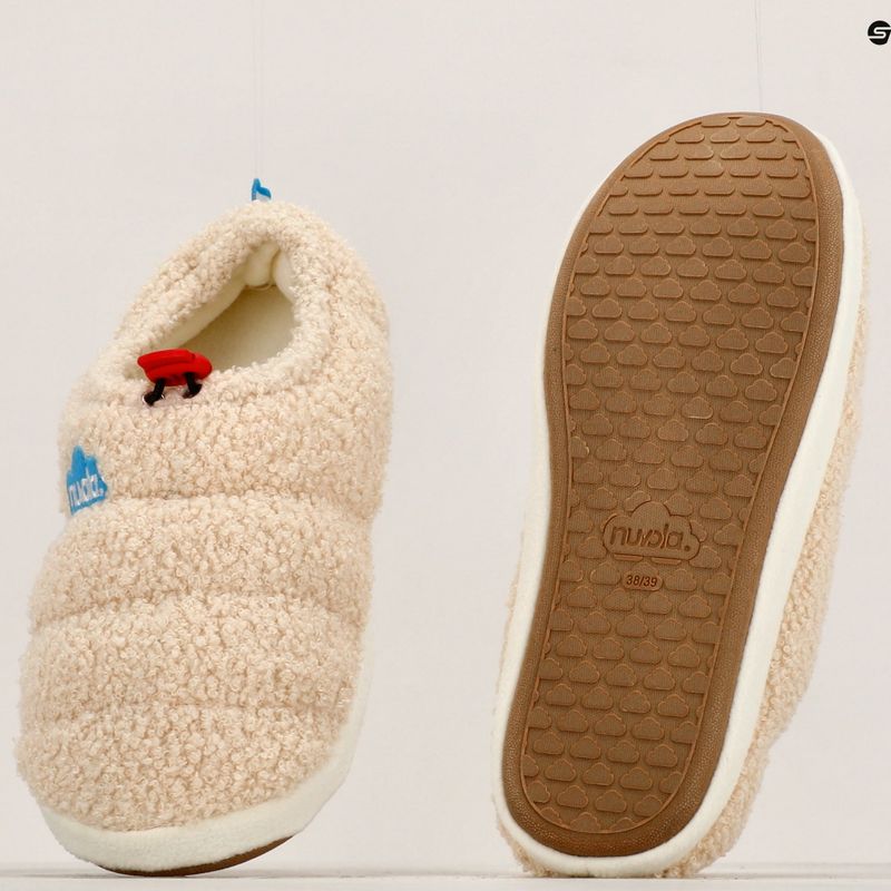 Žieminės šlepetės Nuvola Classic Sheep cream 14