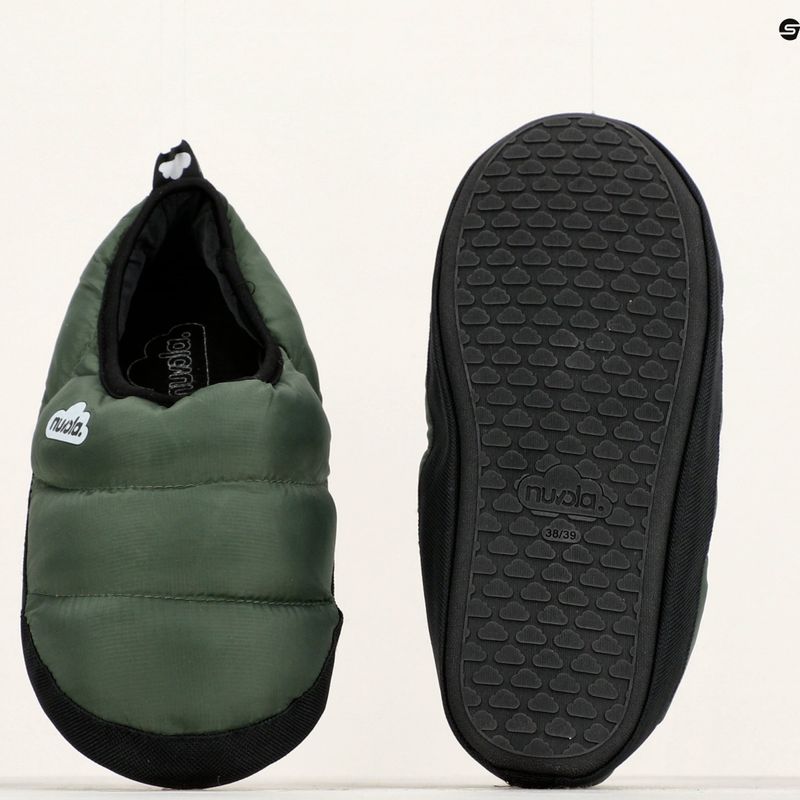 Žieminės šlepetės Nuvola Classic military green 13