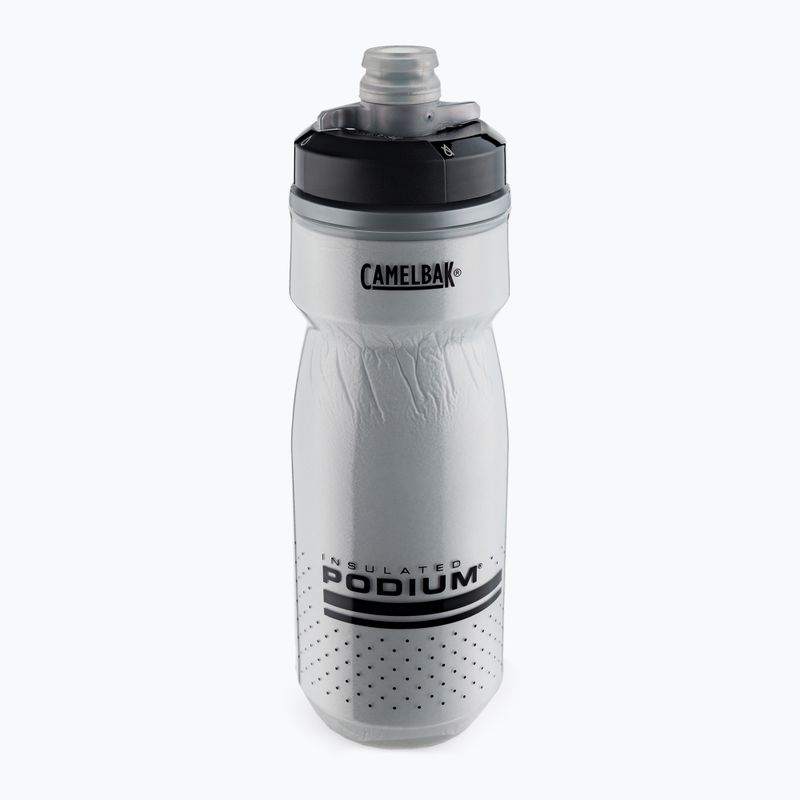 CamelBak Podium Chill 620 ml baltos/juodos spalvos dviračių butelis 2