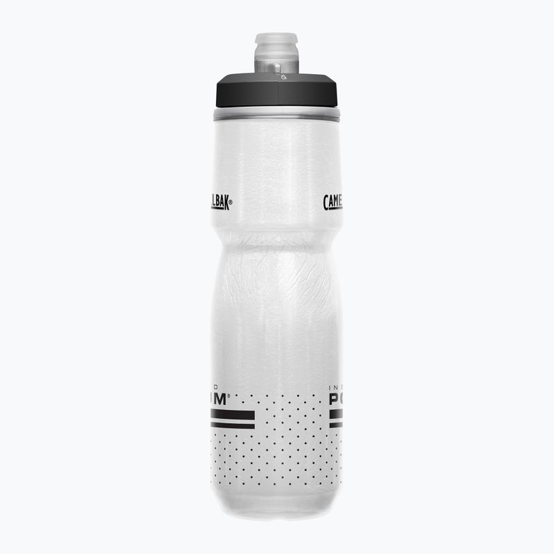 Dviračio bidonas CamelBak Podium Chill 710 ml white/black 2