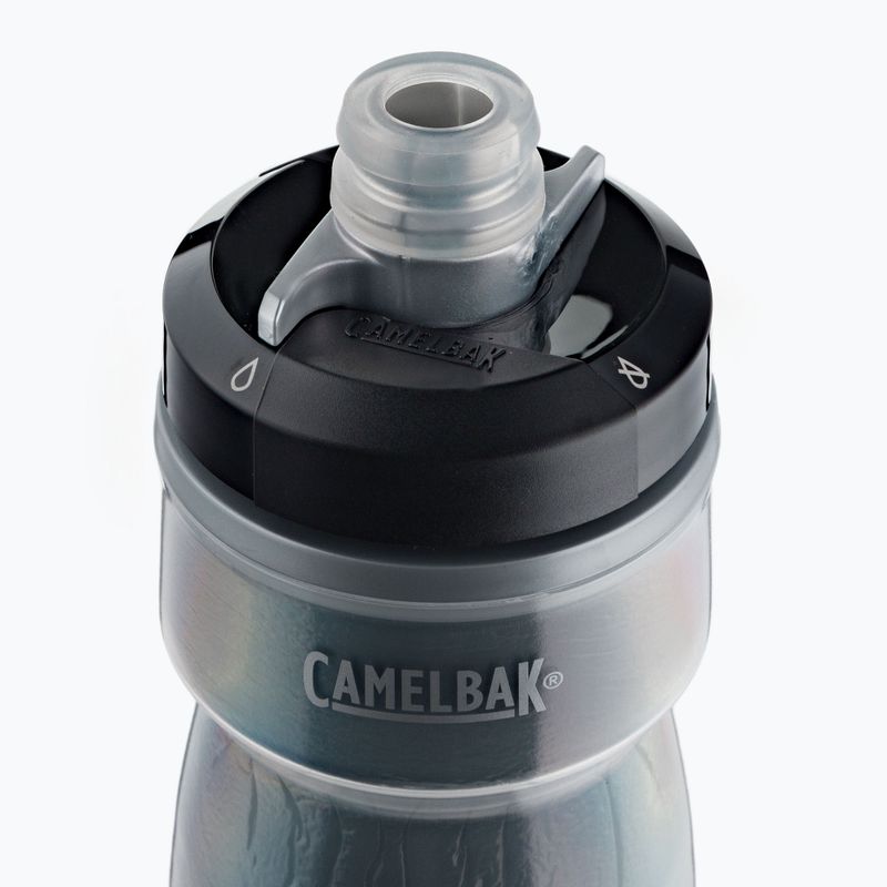 CamelBak Podium Chill 620 ml dviračių butelis, juodas 3