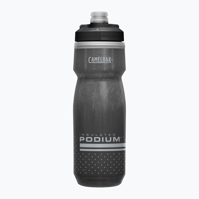 CamelBak Podium Chill 620 ml dviračių butelis, juodas 4