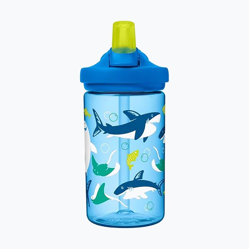 Turistinis butelis CamelBak Eddy+ Kids 400 ml shark and rays 3