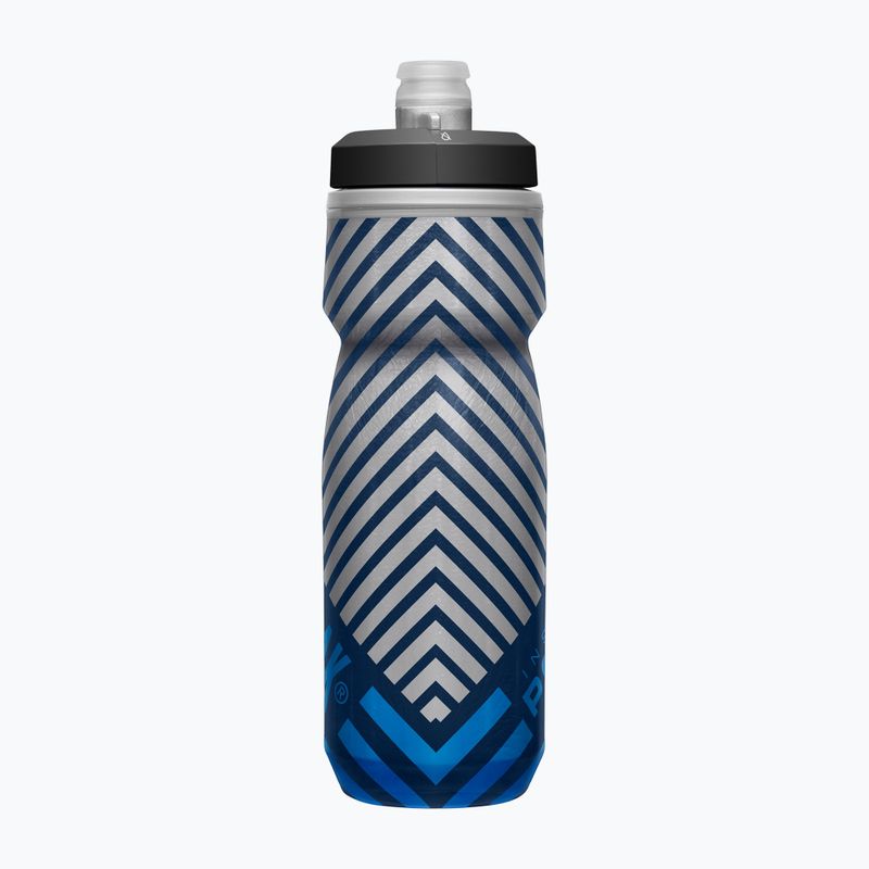 Dviračio vandens butelis CamelBak Podium Chill 620 ml navy/ blue stripe 4