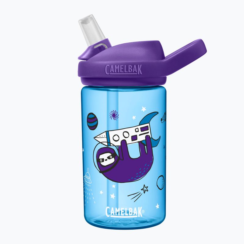 CamelBak Eddy+ Kids 400 ml kelioninis buteliukas su lėtapėdžiais kosmose 5
