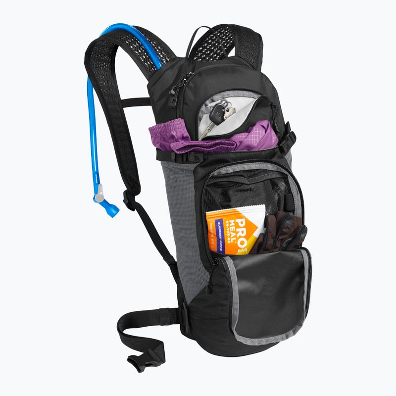 CamelBak Lobo 9 l dviratininko kuprinė su 2 l rezervuaru, juoda 12