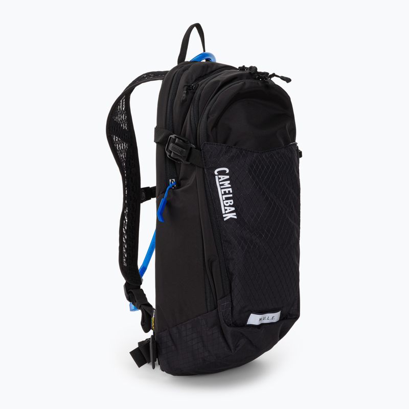 CamelBak M.U.L.E. 12 l dviratininko kuprinė su 3 l rezervuaru, juoda 2