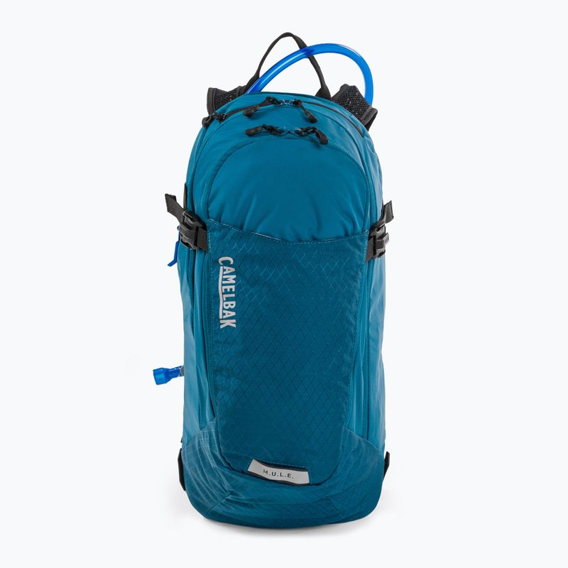 CamelBak M.U.L.E. 12 l dviratininko kuprinė su 3 l rezervuaru moroccan blue/black